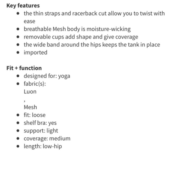 Lululemon Layered No Limits Athletic Tank Top lot size 4 - Picture 16 of 16